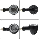PE-ZSD-174 Modalità di rotazione lampeggiante per moto LED Indicatore di direzione rotondo modificato a due colori