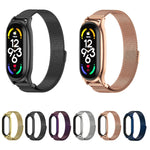 Cinturino per orologio MIJOBS Milan Magnetic Plus in acciaio inossidabile, For Xiaomi Mi Band 7 / 7 NFC