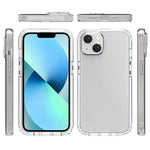Custodia trasparente sfumata antiurto per iPhone 14 Pro