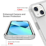 Custodia trasparente sfumata antiurto per iPhone 14 Pro