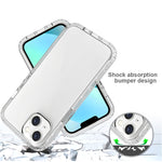 Custodia trasparente sfumata antiurto per iPhone 14 Pro