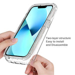 Custodia trasparente sfumata antiurto per iPhone 14 Pro