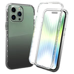 Custodia trasparente sfumata antiurto per iPhone 14 Pro