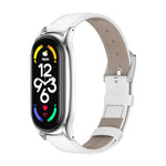 Cinturino per orologio MIJOBS Plus in vera pelle, For Xiaomi Mi Band 7 / 7 NFC