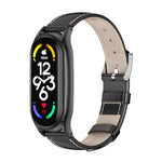Cinturino per orologio MIJOBS Plus in vera pelle, For Xiaomi Mi Band 7 / 7 NFC