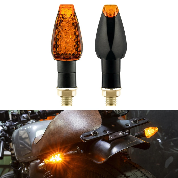 2 PCS KC025 Moto 14LED Indicatore di direzione, KC025(Black Shell + Yellow Lens), KC025(Black Shell + Smoked Black Lenses), KC025(Black Shell + Transparent Black Lenses), KC025(Lattice Shell + Smoked Black Lenses)                                       ...