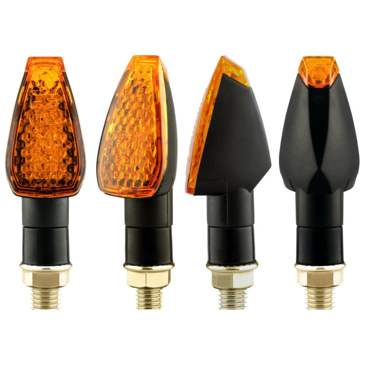 2 PCS KC025 Moto 14LED Indicatore di direzione, KC025(Black Shell + Yellow Lens), KC025(Black Shell + Smoked Black Lenses), KC025(Black Shell + Transparent Black Lenses), KC025(Lattice Shell + Smoked Black Lenses)                                       ...