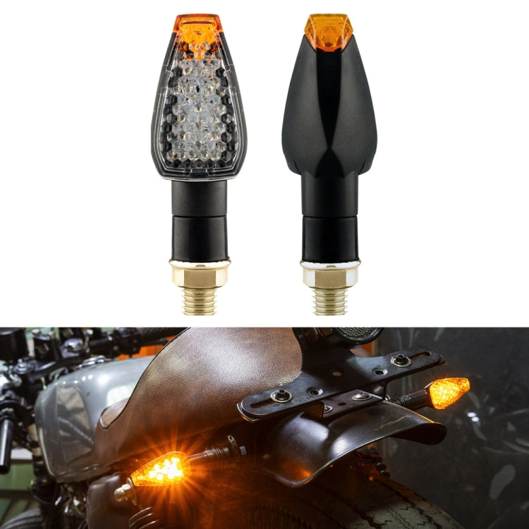 2 PCS KC025 Moto 14LED Indicatore di direzione, KC025(Black Shell + Yellow Lens), KC025(Black Shell + Smoked Black Lenses), KC025(Black Shell + Transparent Black Lenses), KC025(Lattice Shell + Smoked Black Lenses)                                       ...