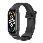 Cassa in metallo MIJOBS CS + cinturino in silicone, For Xiaomi Mi Band 7 / 7 NFC