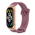 Cassa in metallo MIJOBS CS + cinturino in silicone, For Xiaomi Mi Band 7 / 7 NFC