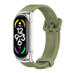Cassa in metallo MIJOBS CS + cinturino in silicone, For Xiaomi Mi Band 7 / 7 NFC