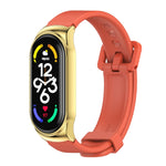 Cassa in metallo MIJOBS CS + cinturino in silicone, For Xiaomi Mi Band 7 / 7 NFC