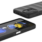 Magic Shield TPU + custodia per telefono in flanella, For Xiaomi Redmi Note 11T Pro, For Samsung Galaxy M52 5G