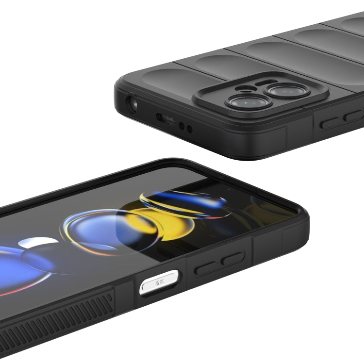 Magic Shield TPU + custodia per telefono in flanella, For Xiaomi Redmi Note 11T Pro, For Samsung Galaxy M52 5G