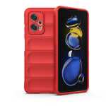 Magic Shield TPU + custodia per telefono in flanella, For Xiaomi Redmi Note 11T Pro, For Samsung Galaxy M52 5G