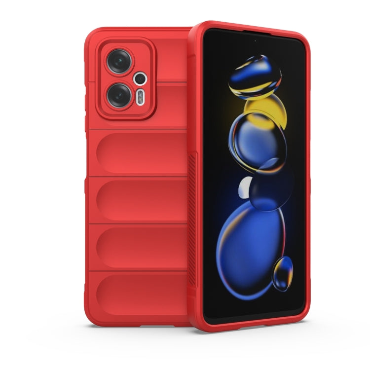 Magic Shield TPU + custodia per telefono in flanella, For Xiaomi Redmi Note 11T Pro, For Samsung Galaxy M52 5G