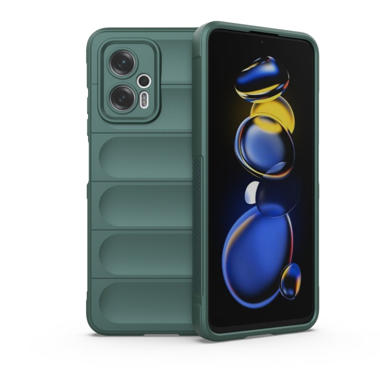 Magic Shield TPU + custodia per telefono in flanella, For Xiaomi Redmi Note 11T Pro, For Samsung Galaxy M52 5G