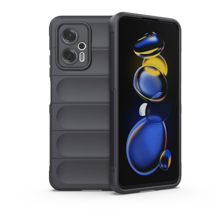 Magic Shield TPU + custodia per telefono in flanella, For Xiaomi Redmi Note 11T Pro, For Samsung Galaxy M52 5G