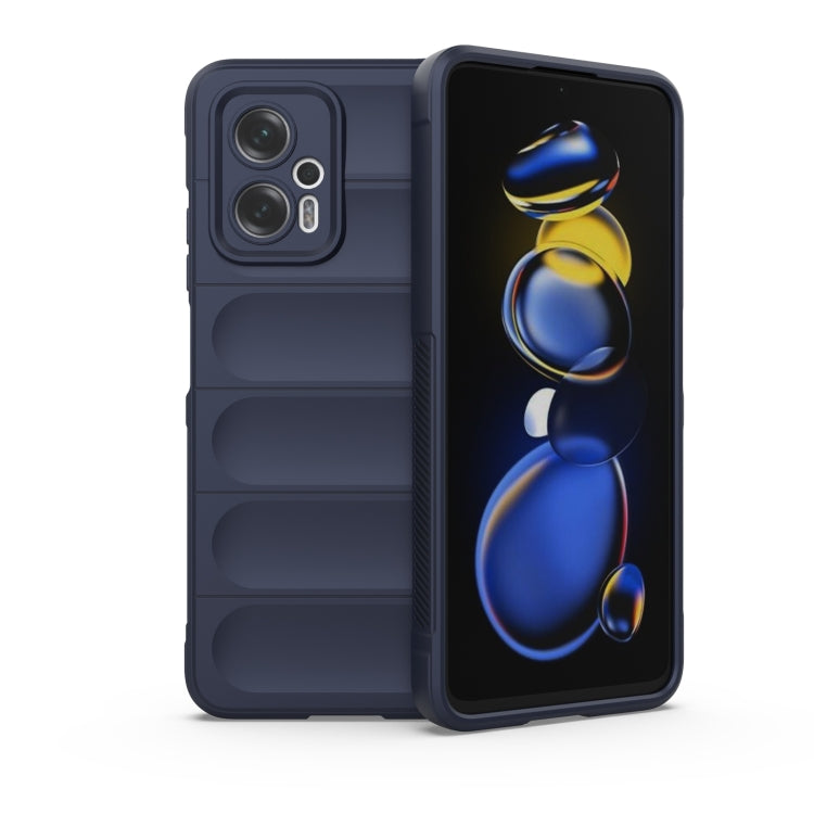 Magic Shield TPU + custodia per telefono in flanella, For Xiaomi Redmi Note 11T Pro, For Samsung Galaxy M52 5G