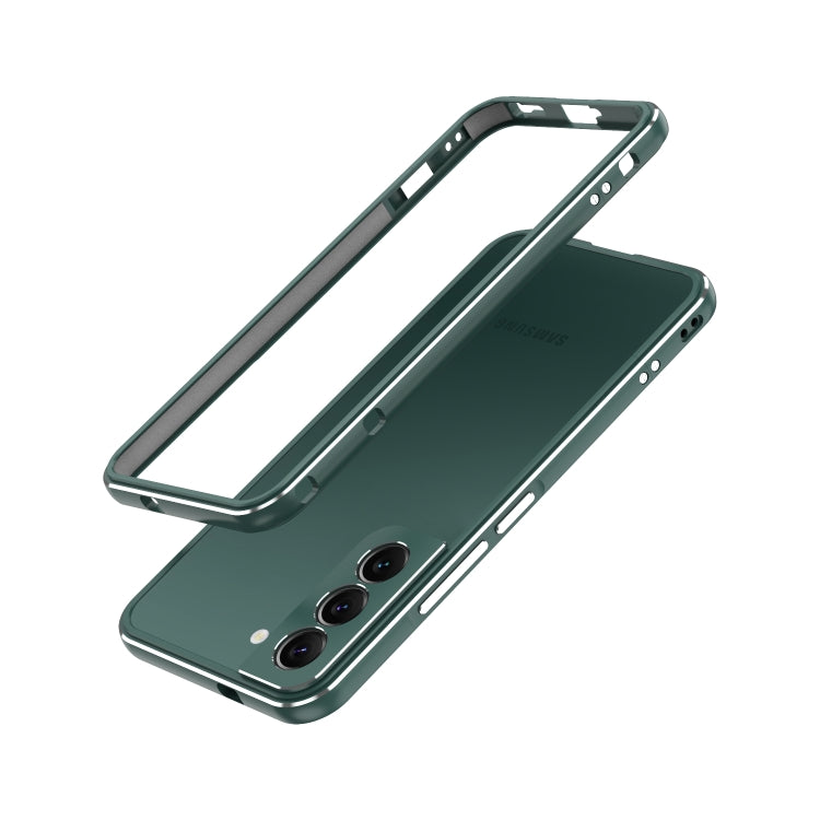 Protezione per obiettivo serie Aurora + custodia protettiva per telefono con struttura in metallo, For Samsung Galaxy S22 5G, For Samsung Galaxy S22+ 5G
