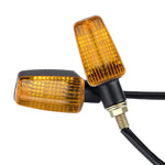 2 PCS PE-ZS102 Indicatore di direzione per moto stile retrò