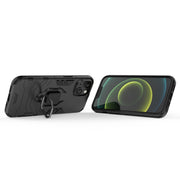 Custodia per telefono con supporto per anello magnetico PC + TPU, For iPhone 14 Plus, For iPhone 14, For iPhone 14 Pro, For iPhone 14 Pro Max