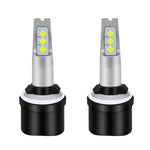 Fendinebbia a LED per auto DC 12V-24V 12W 1800LM, H4, H7, H8, H11, P13W, H16JP, 880, 881