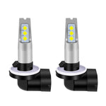 Fendinebbia a LED per auto DC 12V-24V 12W 1800LM, H4, H7, H8, H11, P13W, H16JP, 880, 881