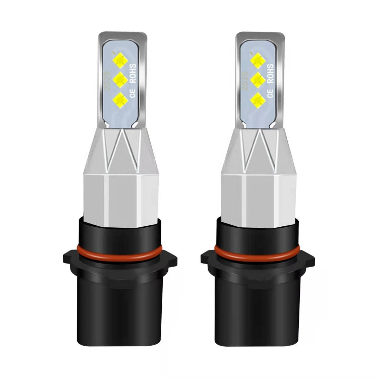 Fendinebbia a LED per auto DC 12V-24V 12W 1800LM, H4, H7, H8, H11, P13W, H16JP, 880, 881