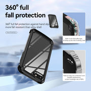 Custodia per telefono con protezione dell'obiettivo in TPU + PC, For iPhone SE 2022 / SE 2020 / 8 / 7