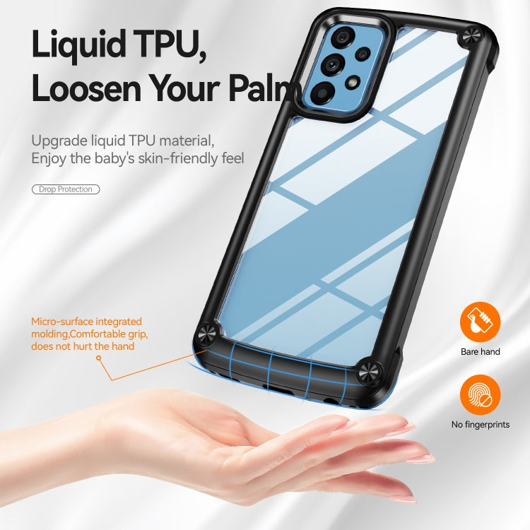 Custodia per telefono con protezione dell'obiettivo in TPU + PC, For Samsung Galaxy A52 5G / 4G, For Samsung Galaxy A12