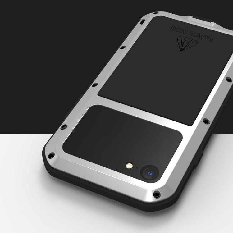 Custodia protettiva in metallo con vetro per iPhone SE 2022/2020/