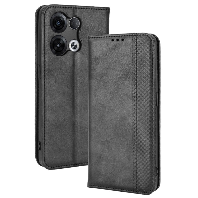 Custodia per telefono in pelle di cavallo pazzo retrò con fibbia magnetica, For OPPO Reno8 Pro+, For TCL 303 / Alcatel 1B 2022, For vivo S15e, For Honor Magic4 Pro, For Nokia C21 Plus, For Nokia C21