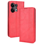 Custodia per telefono in pelle di cavallo pazzo retrò con fibbia magnetica, For OPPO Reno8 Pro+, For TCL 303 / Alcatel 1B 2022, For vivo S15e, For Honor Magic4 Pro, For Nokia C21 Plus, For Nokia C21