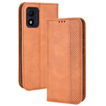 Custodia per telefono in pelle di cavallo pazzo retrò con fibbia magnetica, For OPPO Reno8 Pro+, For TCL 303 / Alcatel 1B 2022, For vivo S15e, For Honor Magic4 Pro, For Nokia C21 Plus, For Nokia C21