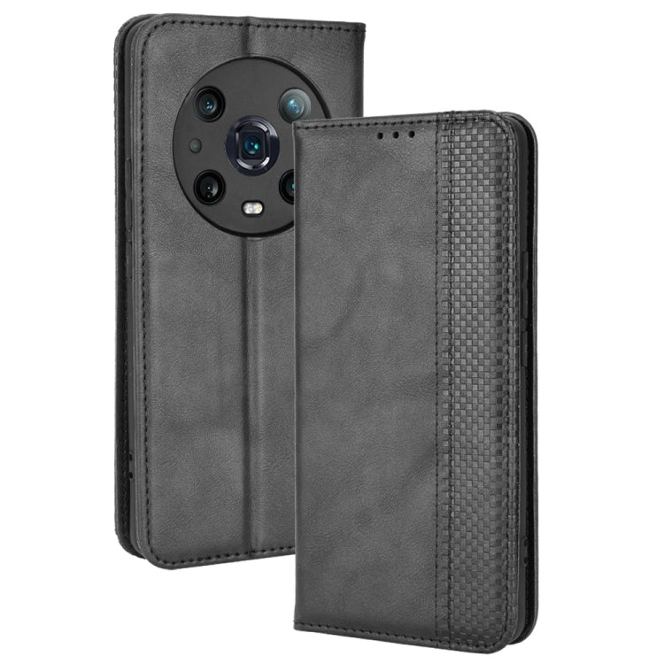 Custodia per telefono in pelle di cavallo pazzo retrò con fibbia magnetica, For OPPO Reno8 Pro+, For TCL 303 / Alcatel 1B 2022, For vivo S15e, For Honor Magic4 Pro, For Nokia C21 Plus, For Nokia C21