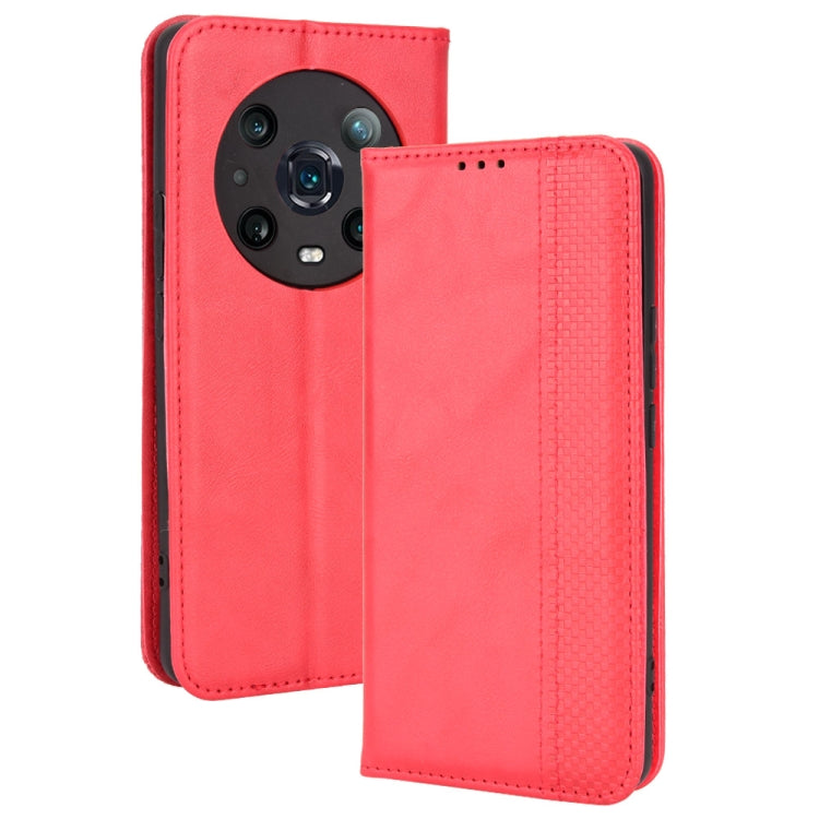 Custodia per telefono in pelle di cavallo pazzo retrò con fibbia magnetica, For OPPO Reno8 Pro+, For TCL 303 / Alcatel 1B 2022, For vivo S15e, For Honor Magic4 Pro, For Nokia C21 Plus, For Nokia C21