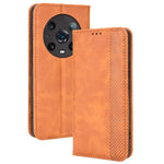 Custodia per telefono in pelle di cavallo pazzo retrò con fibbia magnetica, For OPPO Reno8 Pro+, For TCL 303 / Alcatel 1B 2022, For vivo S15e, For Honor Magic4 Pro, For Nokia C21 Plus, For Nokia C21