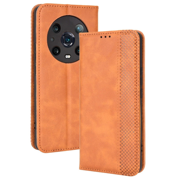 Custodia per telefono in pelle di cavallo pazzo retrò con fibbia magnetica, For OPPO Reno8 Pro+, For TCL 303 / Alcatel 1B 2022, For vivo S15e, For Honor Magic4 Pro, For Nokia C21 Plus, For Nokia C21