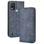 Custodia per telefono in pelle di cavallo pazzo retrò con fibbia magnetica, For OPPO Reno8 Pro+, For TCL 303 / Alcatel 1B 2022, For vivo S15e, For Honor Magic4 Pro, For Nokia C21 Plus, For Nokia C21