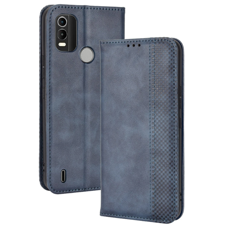 Custodia per telefono in pelle di cavallo pazzo retrò con fibbia magnetica, For OPPO Reno8 Pro+, For TCL 303 / Alcatel 1B 2022, For vivo S15e, For Honor Magic4 Pro, For Nokia C21 Plus, For Nokia C21