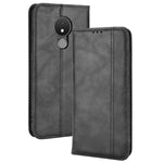 Custodia per telefono in pelle di cavallo pazzo retrò con fibbia magnetica, For OPPO Reno8 Pro+, For TCL 303 / Alcatel 1B 2022, For vivo S15e, For Honor Magic4 Pro, For Nokia C21 Plus, For Nokia C21