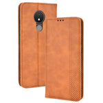 Custodia per telefono in pelle di cavallo pazzo retrò con fibbia magnetica, For OPPO Reno8 Pro+, For TCL 303 / Alcatel 1B 2022, For vivo S15e, For Honor Magic4 Pro, For Nokia C21 Plus, For Nokia C21