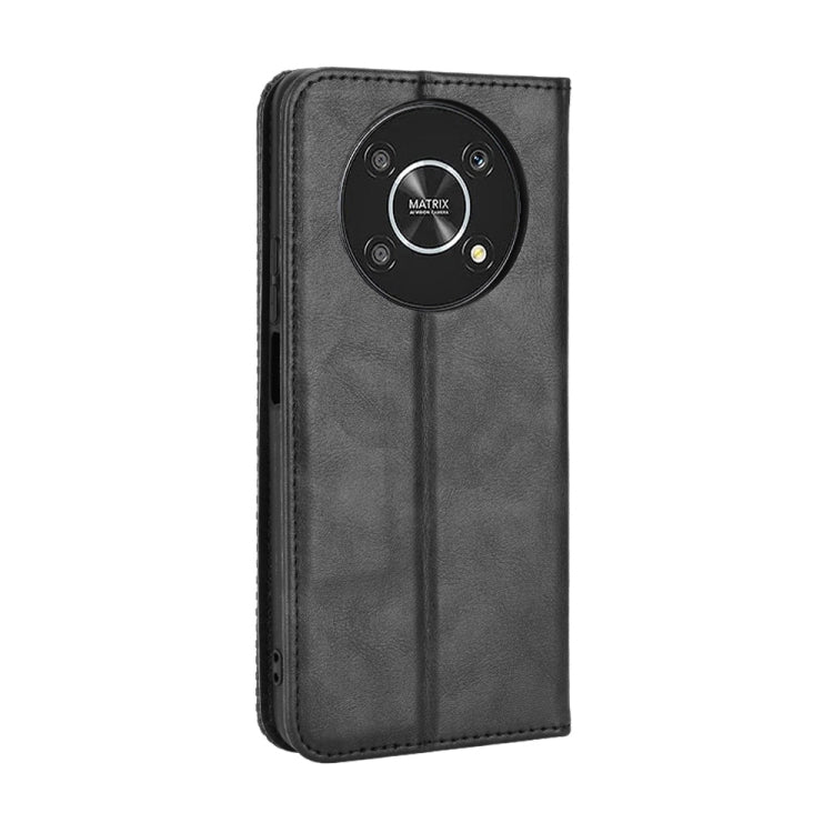 Custodia per telefono in pelle di cavallo pazzo retrò con fibbia magnetica, For Honor X9 5G / Magic4 Lite / X30, For Samsung Galaxy Xcover6 Pro, For OnePlus Nord CE 2 Lite 5G/OPPO Realme 9 Pro/9 5G, For OnePlus Nord 2T, For UMIDIGI A13 / A13 Pro / A13S...