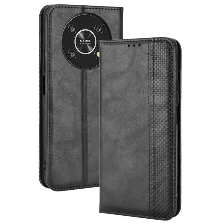 Custodia per telefono in pelle di cavallo pazzo retrò con fibbia magnetica, For Honor X9 5G / Magic4 Lite / X30, For Samsung Galaxy Xcover6 Pro, For OnePlus Nord CE 2 Lite 5G/OPPO Realme 9 Pro/9 5G, For OnePlus Nord 2T, For UMIDIGI A13 / A13 Pro / A13S...