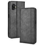 Custodia per telefono in pelle di cavallo pazzo retrò con fibbia magnetica, For Honor X9 5G / Magic4 Lite / X30, For Samsung Galaxy Xcover6 Pro, For OnePlus Nord CE 2 Lite 5G/OPPO Realme 9 Pro/9 5G, For OnePlus Nord 2T, For UMIDIGI A13 / A13 Pro / A13S...