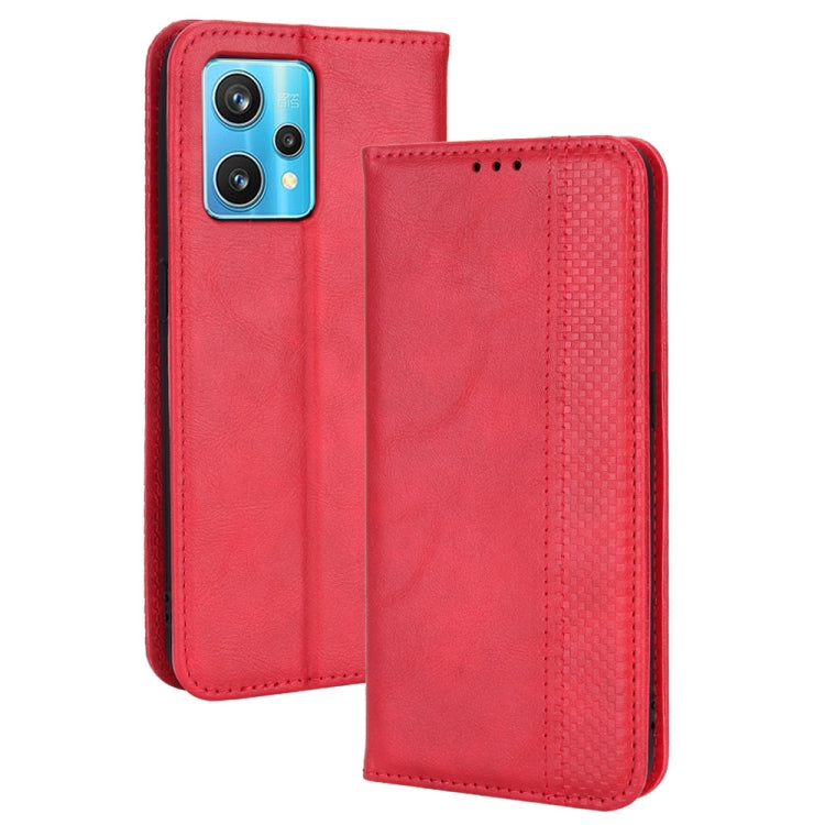 Custodia per telefono in pelle di cavallo pazzo retrò con fibbia magnetica, For Honor X9 5G / Magic4 Lite / X30, For Samsung Galaxy Xcover6 Pro, For OnePlus Nord CE 2 Lite 5G/OPPO Realme 9 Pro/9 5G, For OnePlus Nord 2T, For UMIDIGI A13 / A13 Pro / A13S...
