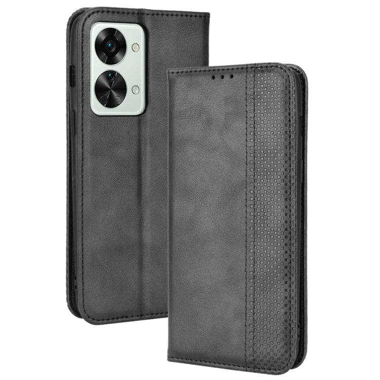Custodia per telefono in pelle di cavallo pazzo retrò con fibbia magnetica, For Honor X9 5G / Magic4 Lite / X30, For Samsung Galaxy Xcover6 Pro, For OnePlus Nord CE 2 Lite 5G/OPPO Realme 9 Pro/9 5G, For OnePlus Nord 2T, For UMIDIGI A13 / A13 Pro / A13S...