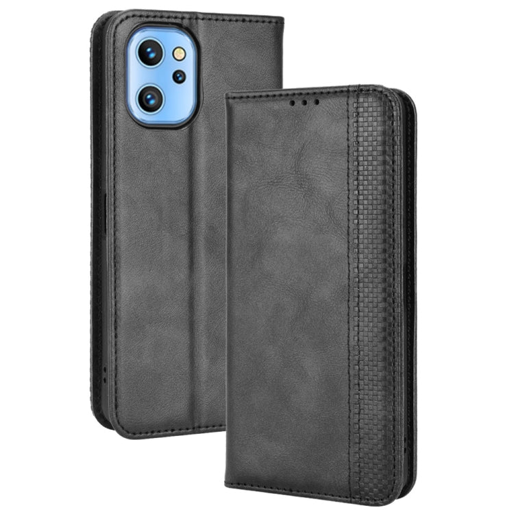 Custodia per telefono in pelle di cavallo pazzo retrò con fibbia magnetica, For Honor X9 5G / Magic4 Lite / X30, For Samsung Galaxy Xcover6 Pro, For OnePlus Nord CE 2 Lite 5G/OPPO Realme 9 Pro/9 5G, For OnePlus Nord 2T, For UMIDIGI A13 / A13 Pro / A13S...
