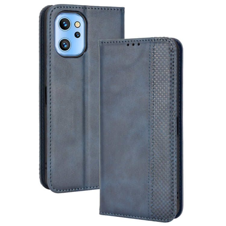 Custodia per telefono in pelle di cavallo pazzo retrò con fibbia magnetica, For Honor X9 5G / Magic4 Lite / X30, For Samsung Galaxy Xcover6 Pro, For OnePlus Nord CE 2 Lite 5G/OPPO Realme 9 Pro/9 5G, For OnePlus Nord 2T, For UMIDIGI A13 / A13 Pro / A13S...